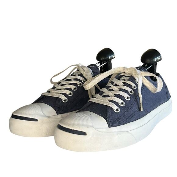 ***SOLD*** Converse Jack Purcell Athletic Skate Sneaker Size 8/9.5 Blue - Picture 2 of 6